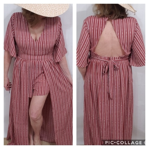 J for Justify Pants - Maxi romper by J for Justify sz XLarge NWT